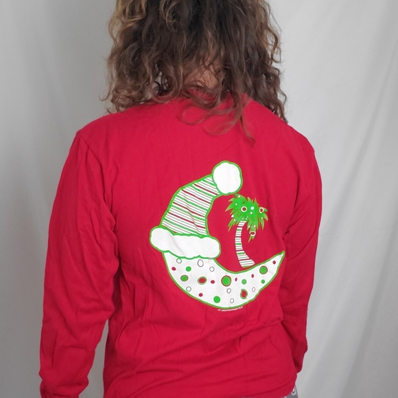 Merry Christmas Y'all South Carolina long sleeved tee - Picture 6 of 9